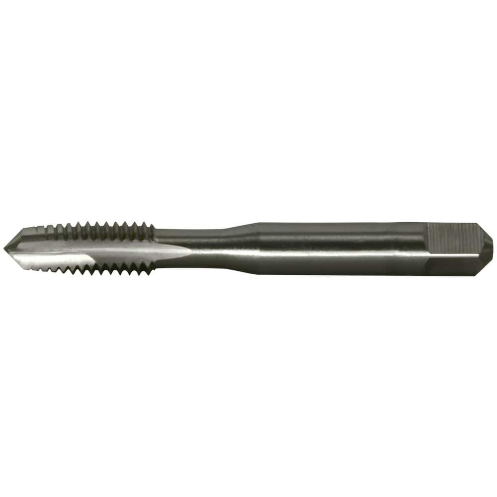Greenfield Threading 356225 Spiral Point Tap: #3-48 UNC, 2 Flutes, Plug Chamfer, 2B Class of Fit, High-Speed Steel, Bright/Uncoated