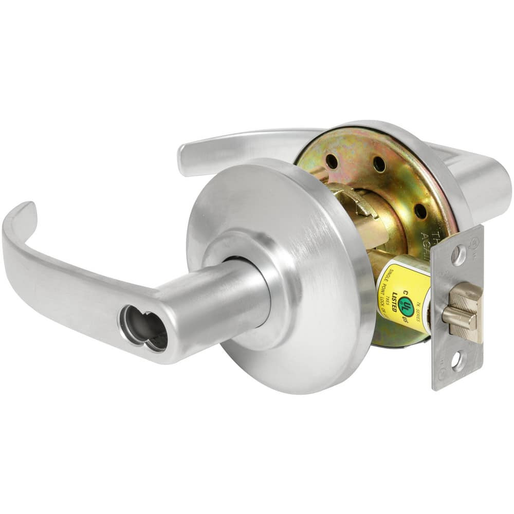 BestDormakaba 7KC37AB14DS3626 Lever Locksets; Lockset Type: Entrance ; Key Type: Keyed Different ; Back Set: 2-3/4 (Inch); Cylinder Type: Less Core ; Material: Metal ; Door Thickness: 1-3/8 to 2