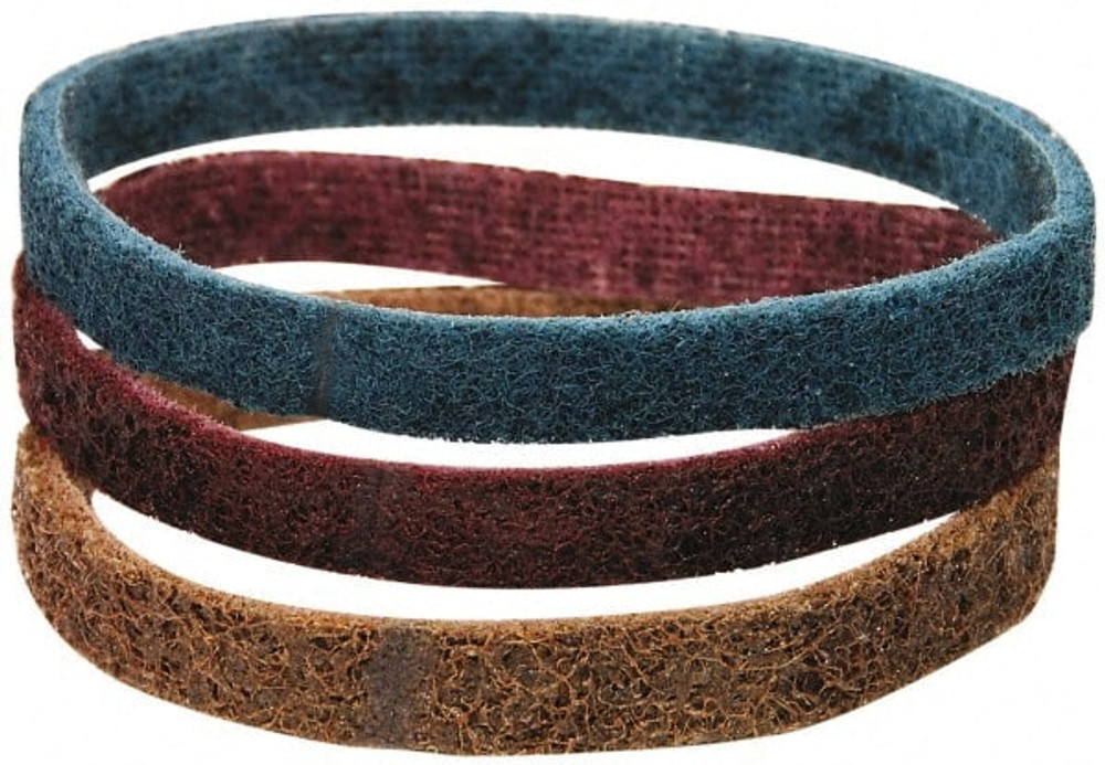 Dynabrade 90314 Abrasive Belt:  1/2" Wide, 12" OAL, Aluminum Oxide