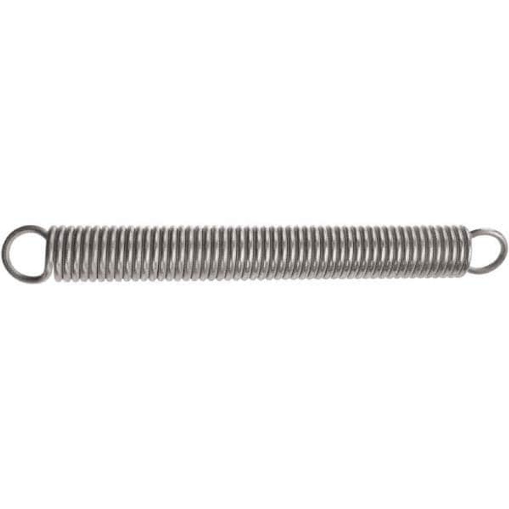 Associated Spring Raymond E20001775500M Extension Spring: 50.8 mm OD, 228.35 mm Extended Length