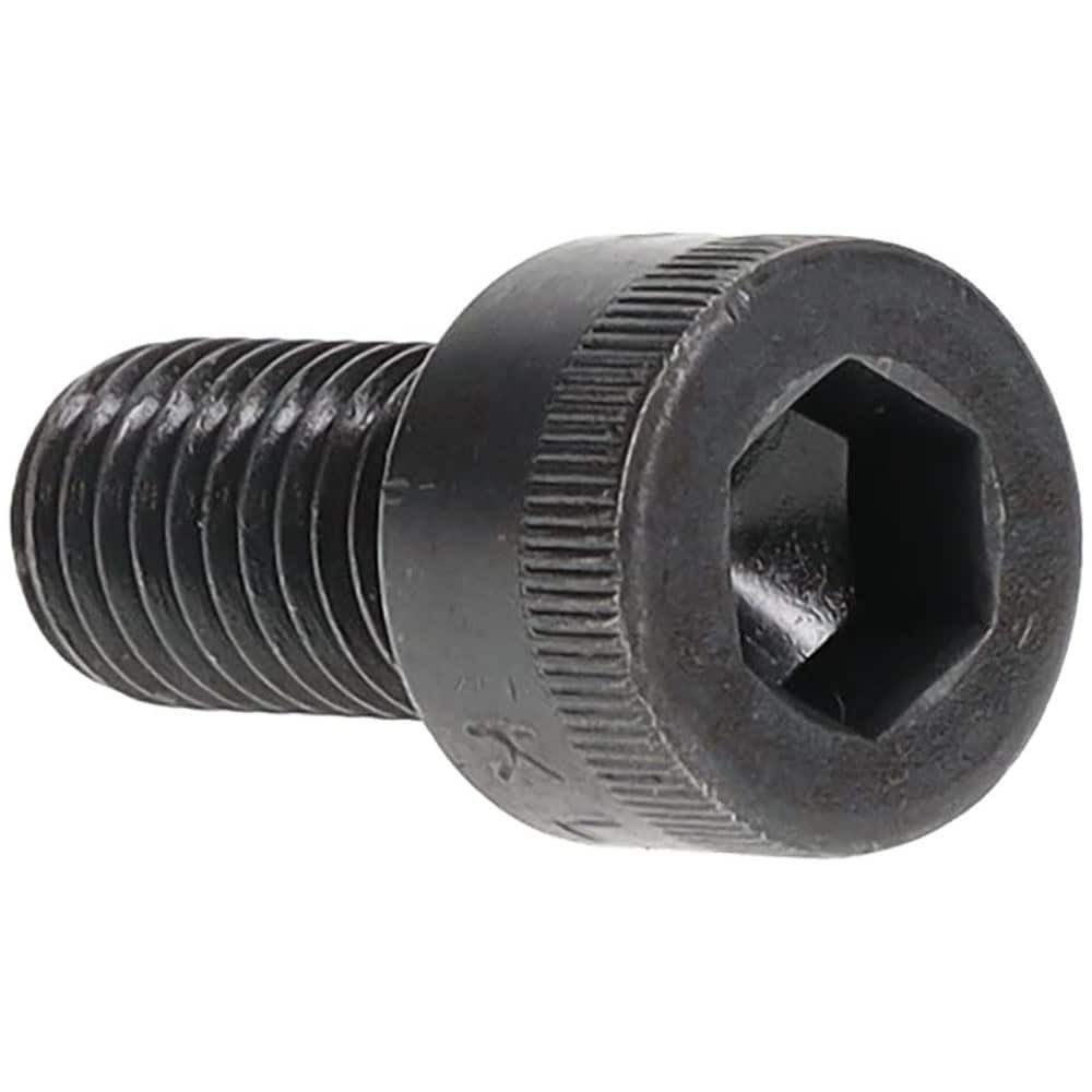 MSC .10C20KCS Socket Cap Screw: M10 x 1.5, 20 mm Length Under Head, Socket Cap Head, Hex Socket Drive, Alloy Steel, Black Oxide Finish