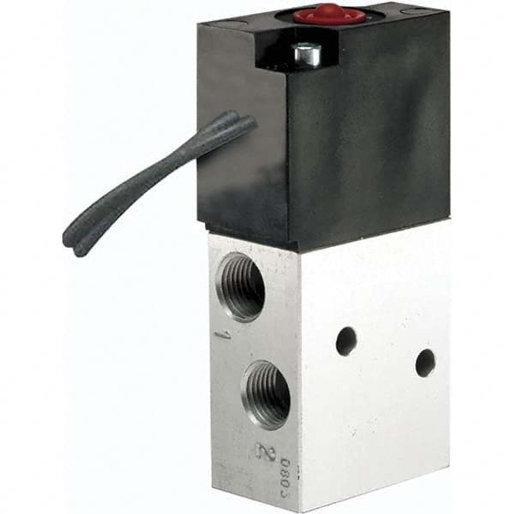 ARO/Ingersoll-Rand P211SS-120-A Stacking Solenoid Valve: Solenoid, 4-Way, 2 Position, Spring Return