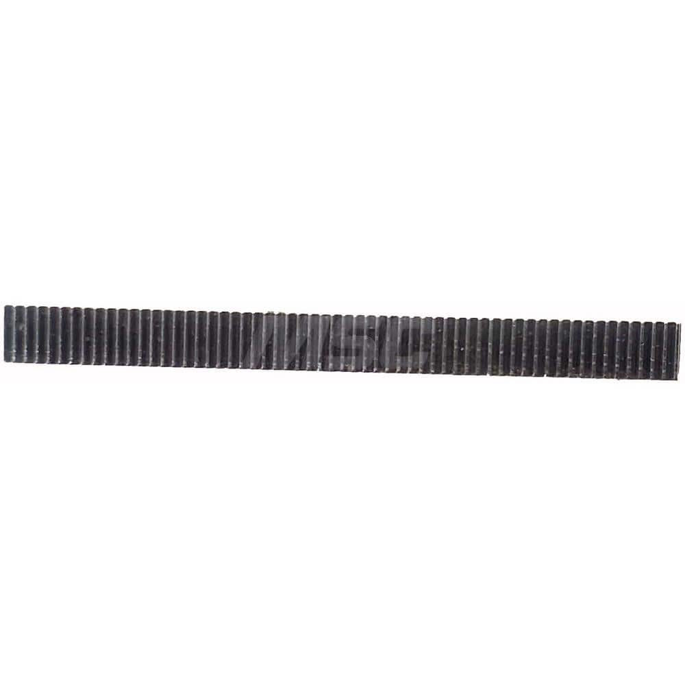 Worcester Gears&Racks S2500482048HR Gear Rack: Square, 1/4" Face Width, 20 &deg; Pressure Angle