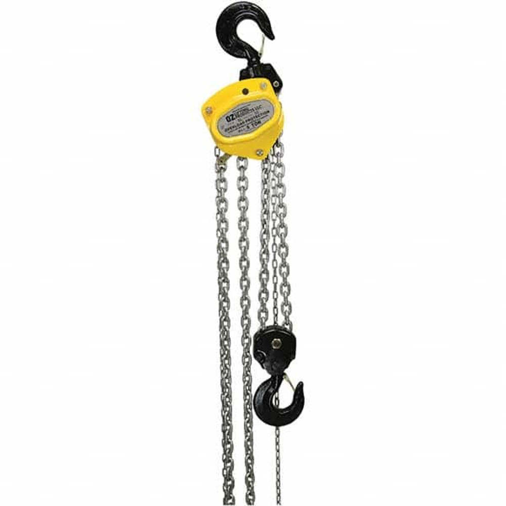 OZ Lifting Products OZ050-10CHOP Manual Hand Chain with Overload Protection Hoist