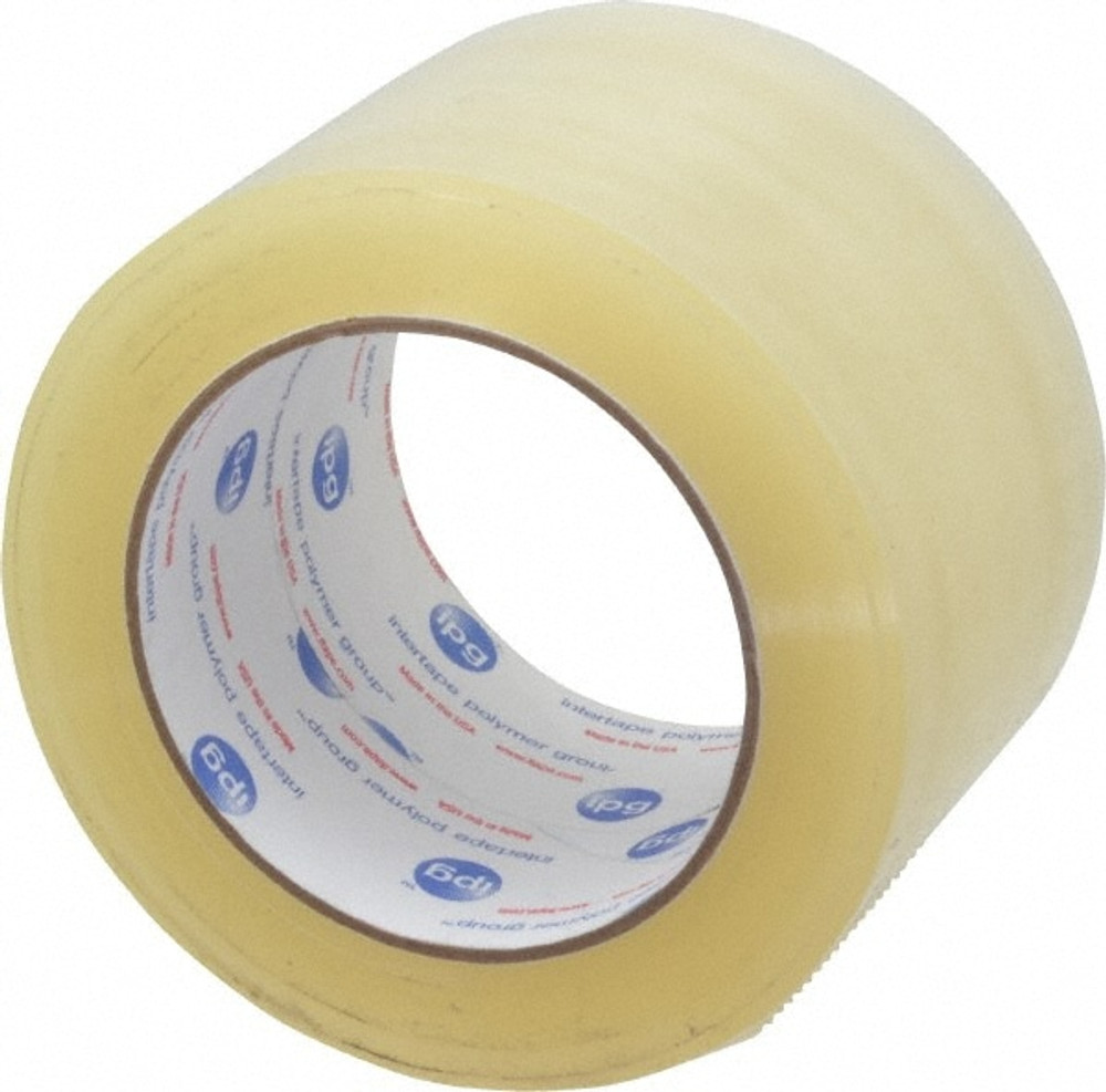 Intertape G8186 Packing Tape: 3" Wide, Clear, Acrylic Adhesive