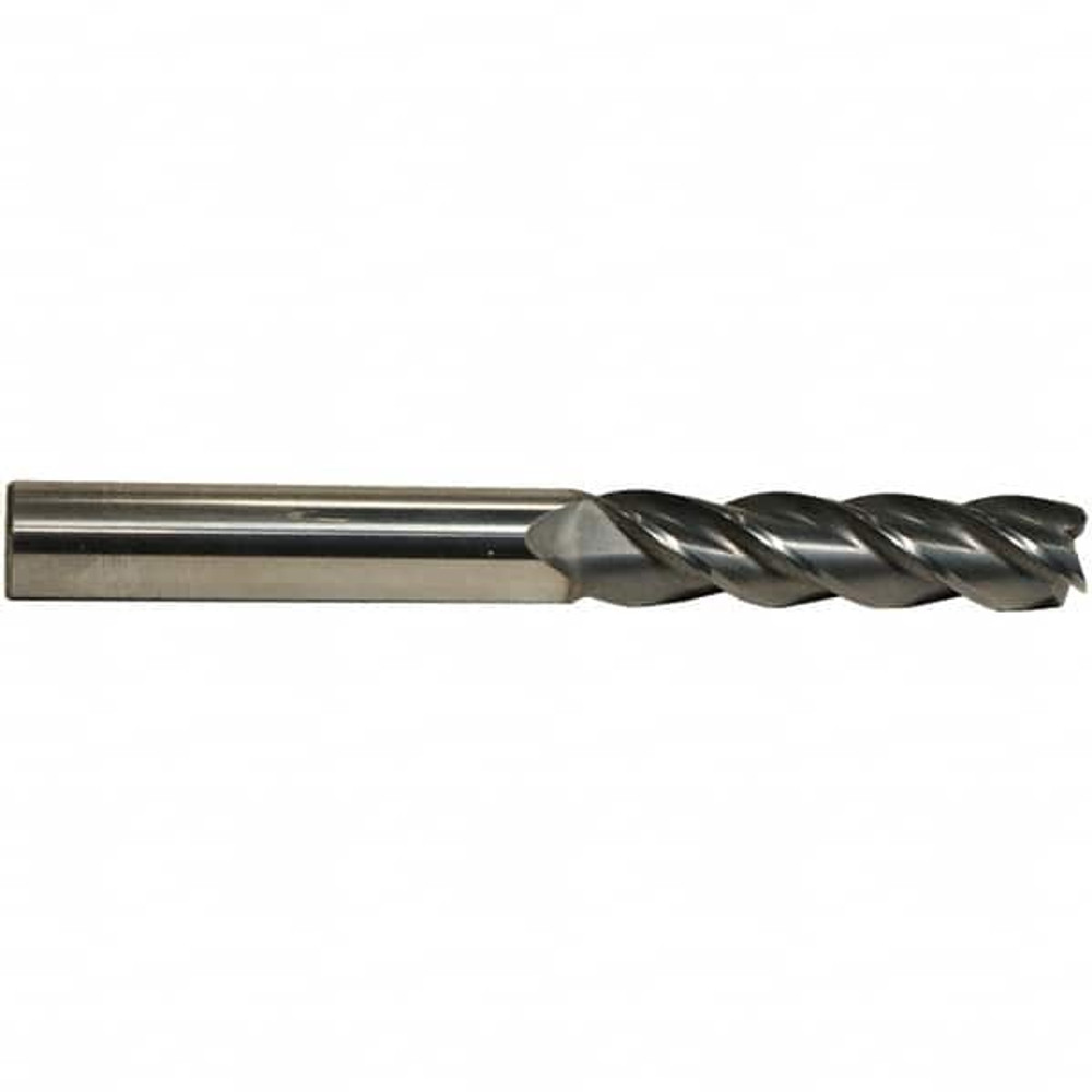 Emuge 2996L.04375 7/16" Diam 4-Flute 35-38° Solid Carbide 0.008" Chamfer Length Square Roughing & Finishing End Mill