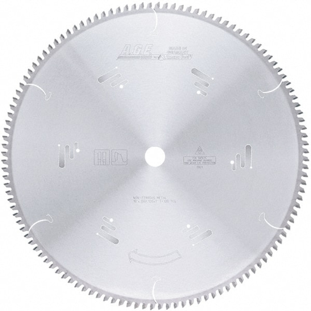 Amana Tool MD18-125 Wet & Dry Cut Saw Blade: 18" Dia, 1" Arbor Hole, 120 Teeth