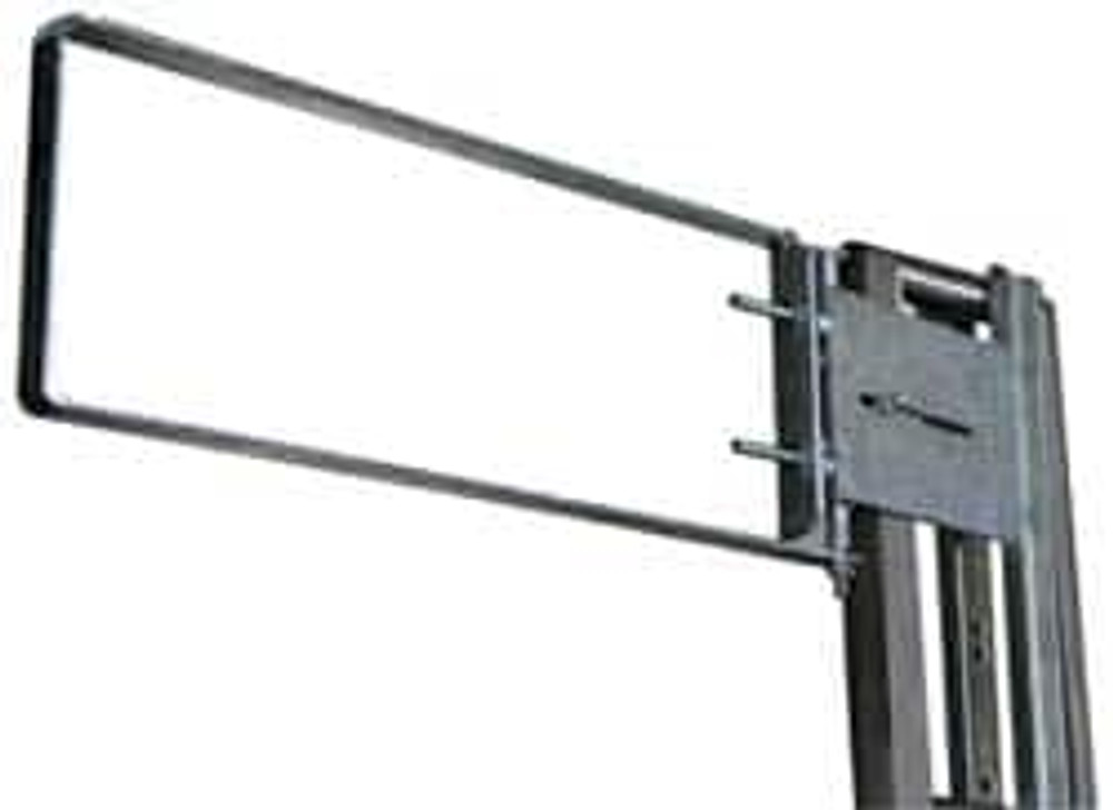 FabEnCo A71-24 Galvanized Carbon Steel Self Closing Rail Safety Gate