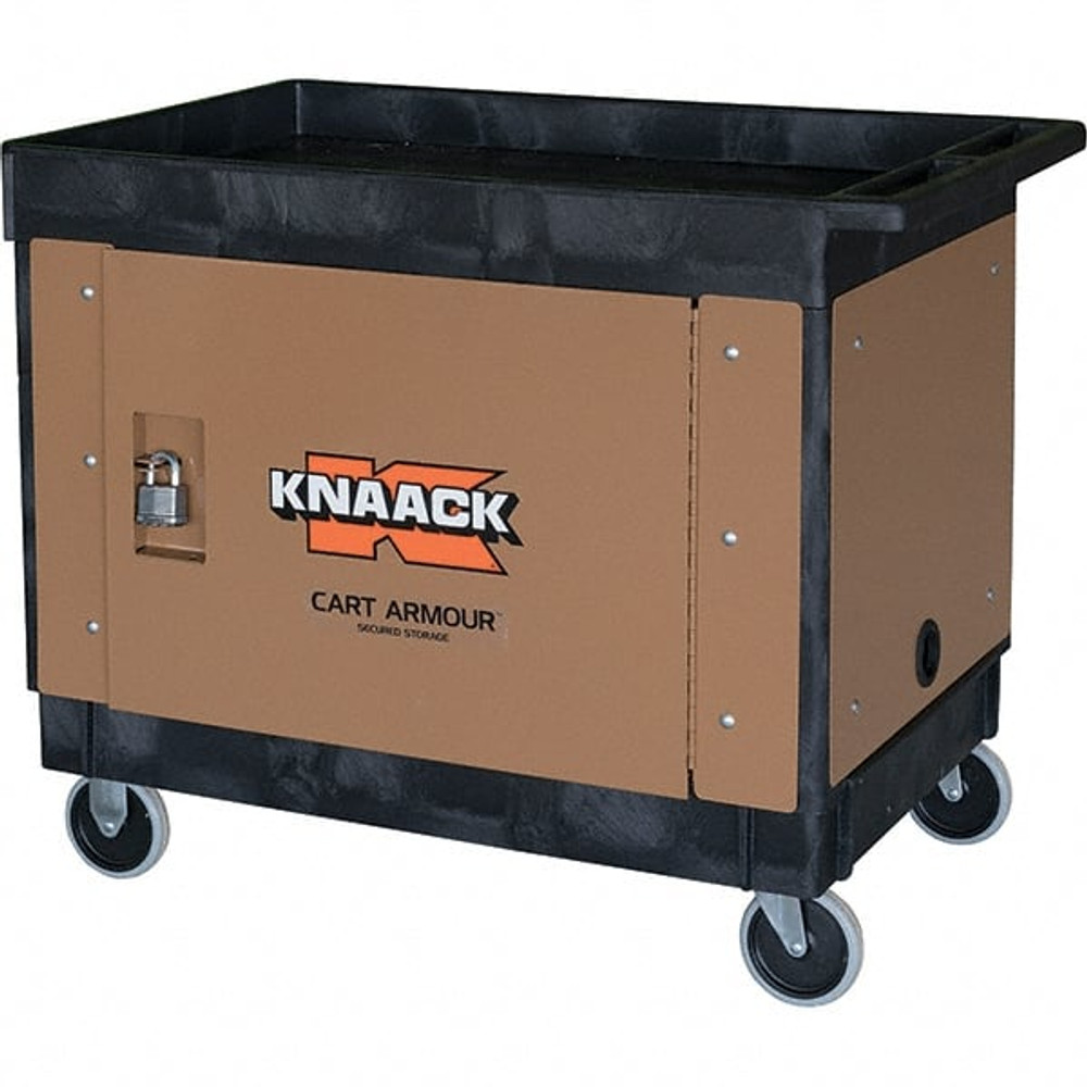 Knaack CA-03 Mobile Cart Security Paneling Mobile Work Center: 3-1/2" OAD