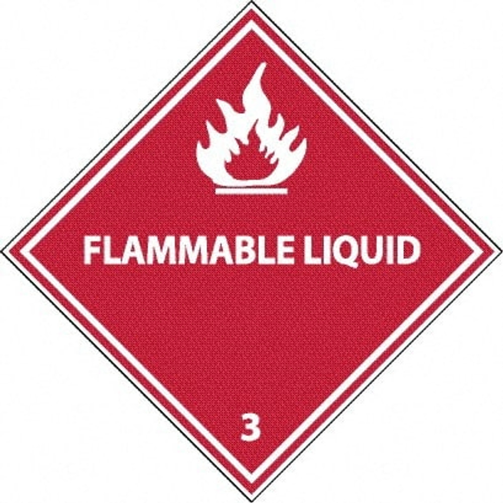 AccuformNMC DL161AP 25 Qty 1 Pack Flammable Liquid DOT Shipping Label