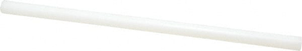 Made in USA 5515268 Plastic Rod: Polyethylene, 8' Long, 6" Dia, White