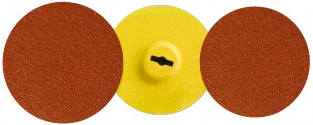 Klingspor QD220AO150 Quick-Change Disc: Quick Lock, 1-1/2" Disc Dia, 220 Grit, Aluminum Oxide, Coated