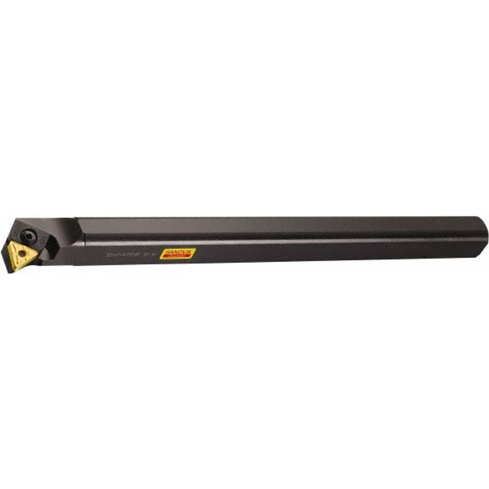 Sandvik Coromant 5751830 Indexable Boring Bar: S40V-PTFNR22-W, 50 mm Min Bore Dia, Right Hand Cut, 40 mm Shank Dia, -1 &deg; Lead Angle, Steel