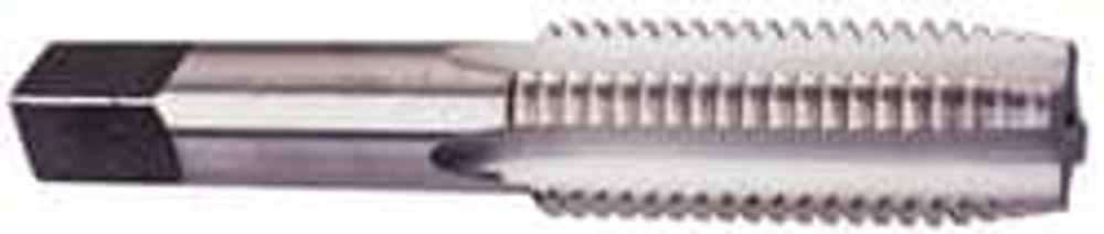 Hertel K020520AS Straight Flutes Tap: Metric Coarse, 4 Flutes, Plug, High Speed Steel, Bright/Uncoated