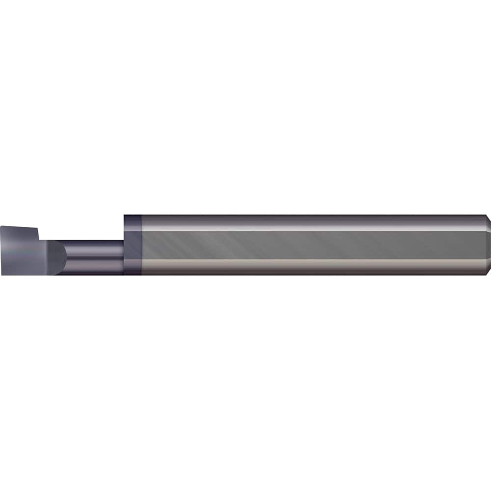 Micro 100 BBL-230600X Boring Bar: 0.23" Min Bore, 0.6" Max Depth, Left Hand Cut, Solid Carbide
