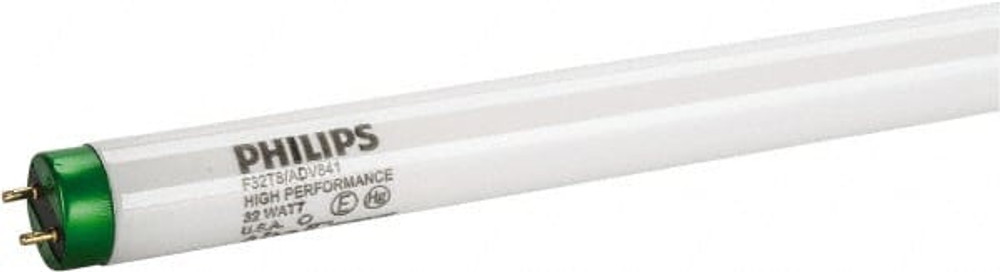 Philips 280859 Fluorescent Tubular Lamp: 32 Watts, T8, Medium Bi-Pin Base