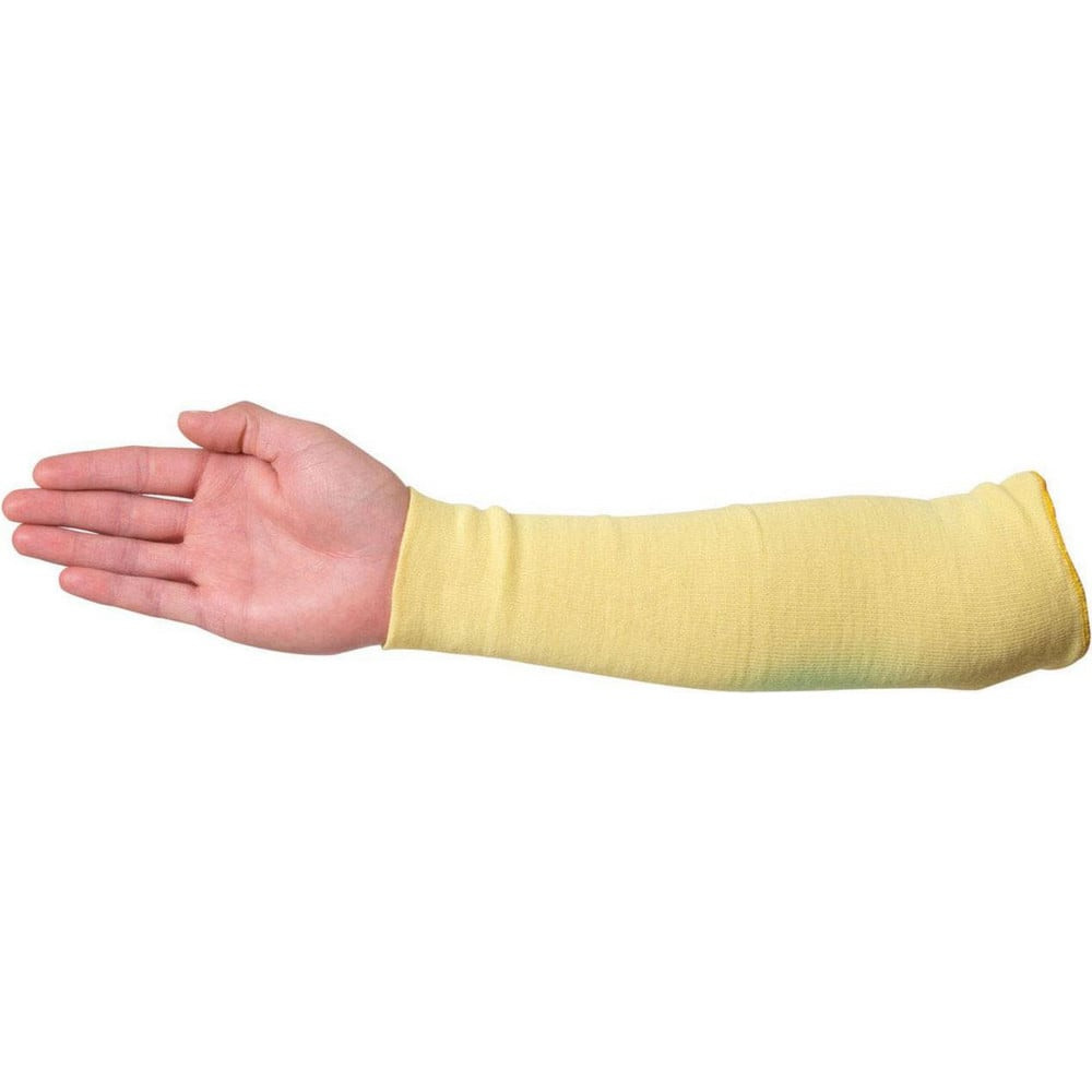 Perfect Fit KVS-2-18 Cut & Puncture-Resistant Sleeves:  Size Universal,  Kevlar,  Yellow