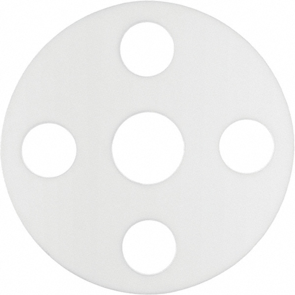 USA Industrials BULK-FG-1144 Flange Gasket: For 3/4" Pipe, 1-1/16" ID, 3-7/8" OD, 1/16" Thick, Polytetrafluoroethylene