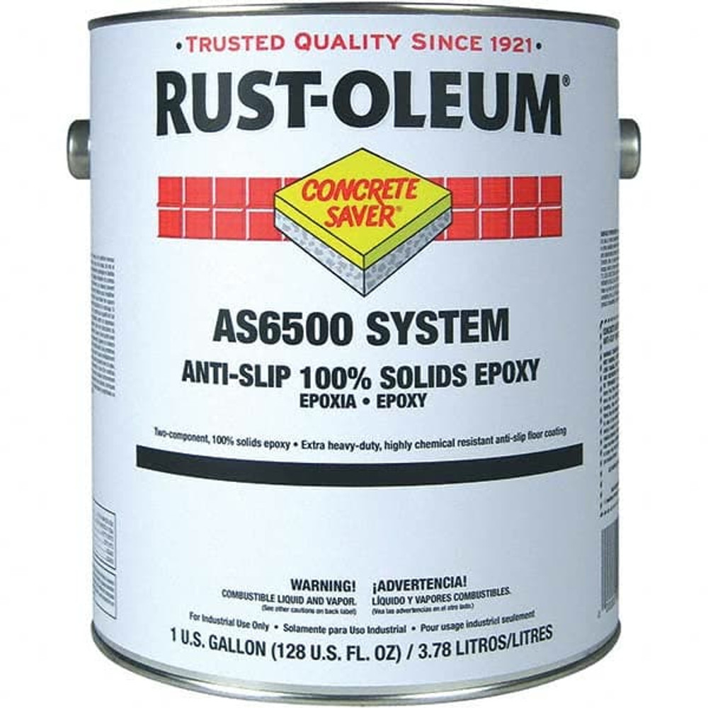 Rust-Oleum AS6582425 Protective Coating: 1 gal Can, Textured Finish, Gray & Silver