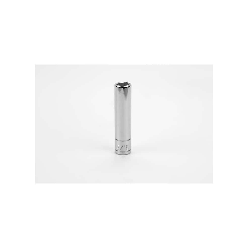 SK 41910 Deep Hand Socket: 1/4" Drive, 5/16" Socket, 6-Point