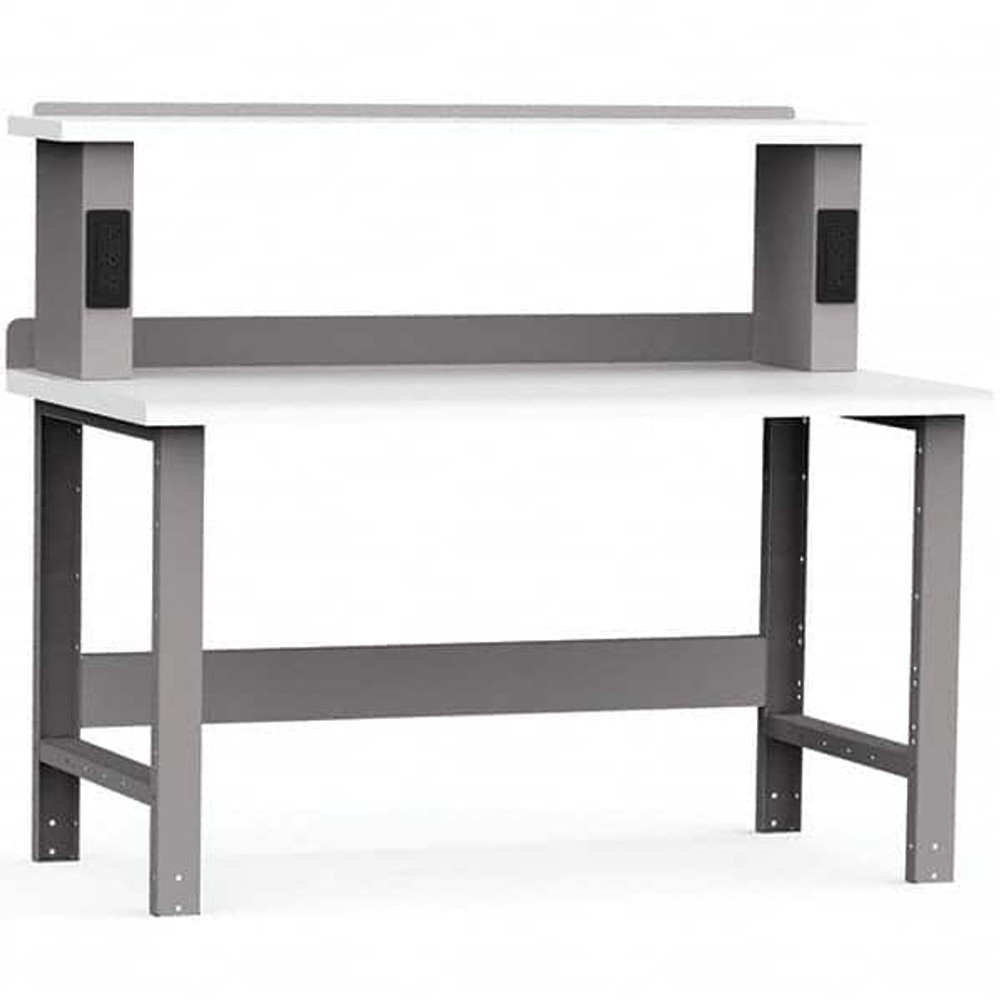 Rousseau Metal WSA3073-745 Stationary Workbench: Modern Gray