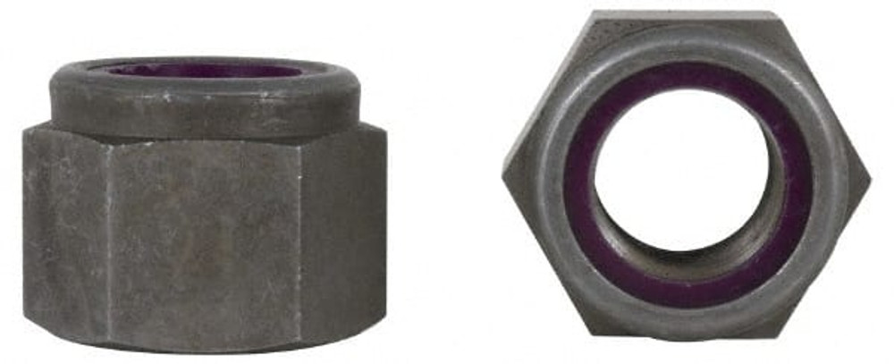 Value Collection 31-NU-87C Hex Lock Nut: Insert, Nylon Insert, 7/8-9, Grade 18-8 Stainless Steel