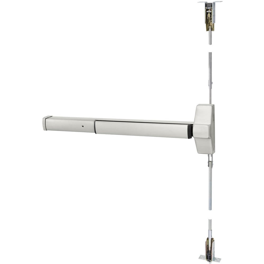 Corbin Russwin ED5800 630 Vertical Bars; Type: Concealed Vertical Rod ; Rating: Non Rated ; Hand: Reversible ; Minimum Door Width: 2.5 (Inch); Maximum Door Width: 3.000 (Inch); Finish Coating: Satin Stainless Steel