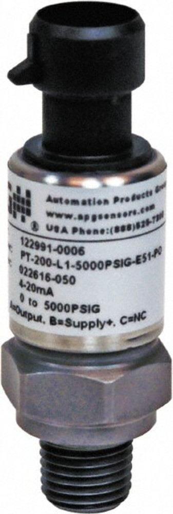 Value Collection 122991-0007 10,000 Max psi, 1/4" NPT (Male) Connection Pressure Transmitter