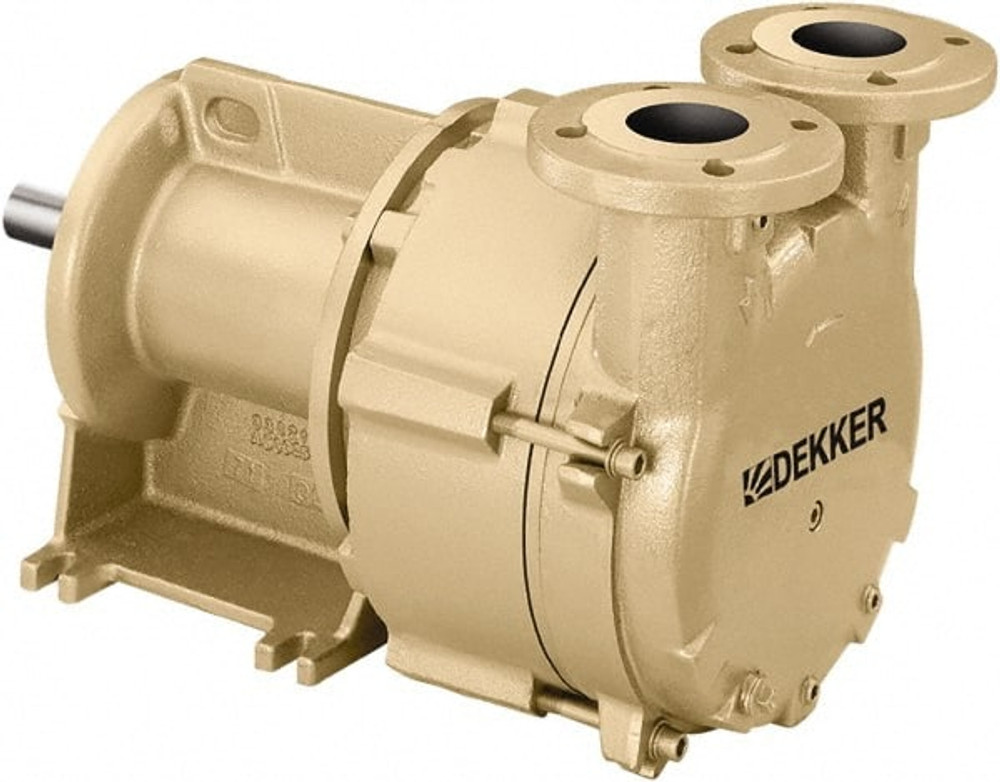 DEKKER Vacuum Technologies DV0035D-PA3 29 Hg Max, 1" FNPT Inlet & Discharge, Single Stage Liquid Ring Vaccum Pump