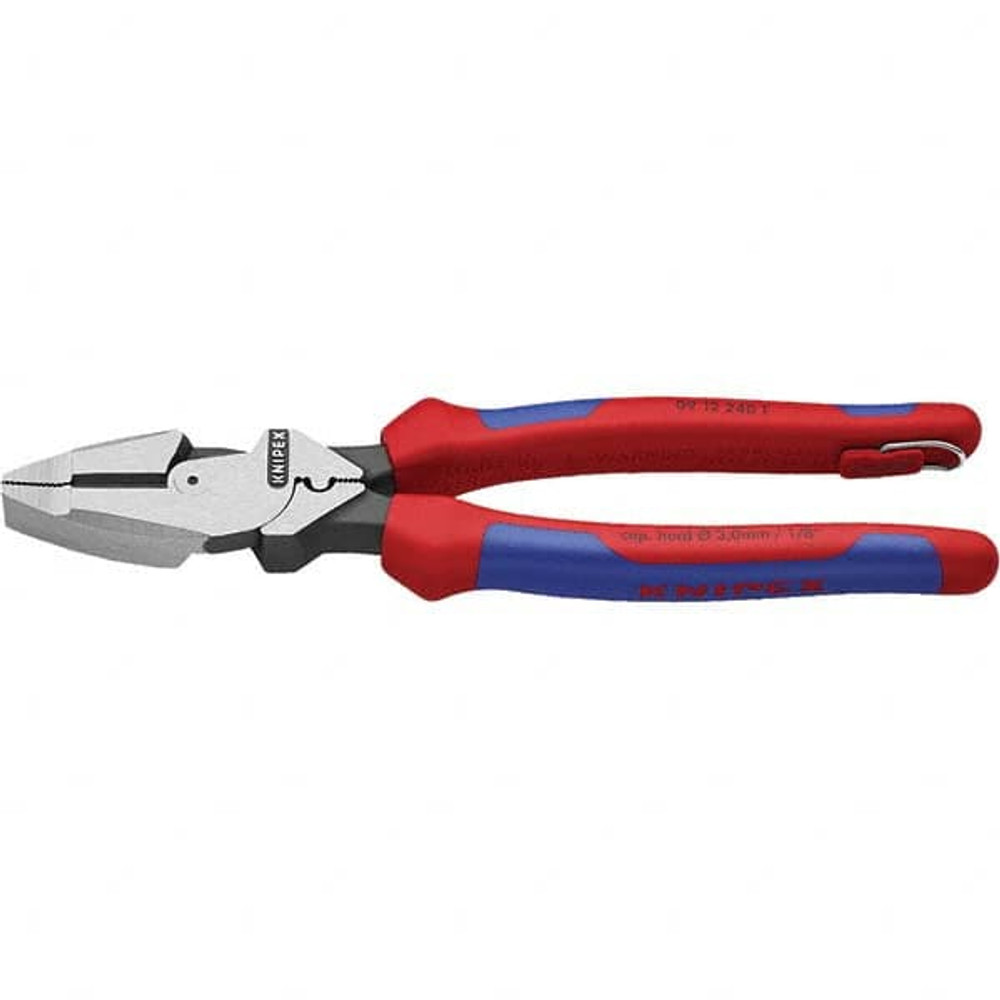 Knipex 09 12 240 T BKA Pliers; Body Material: Steel ; Tether Style: Tether Capable ; Fish Tape Puller: Yes ; High Leverage: Yes ; Features: Ergonomically Optimized Handle; Fatigue Reducing Operation; High Transmission; Multi Stage Oil-Hardened; Solid