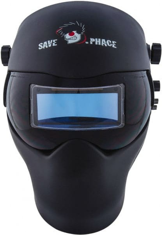 Save Phace 3011230 Welding Helmet: Black, Nylon, Shade 4 & 9 to 13