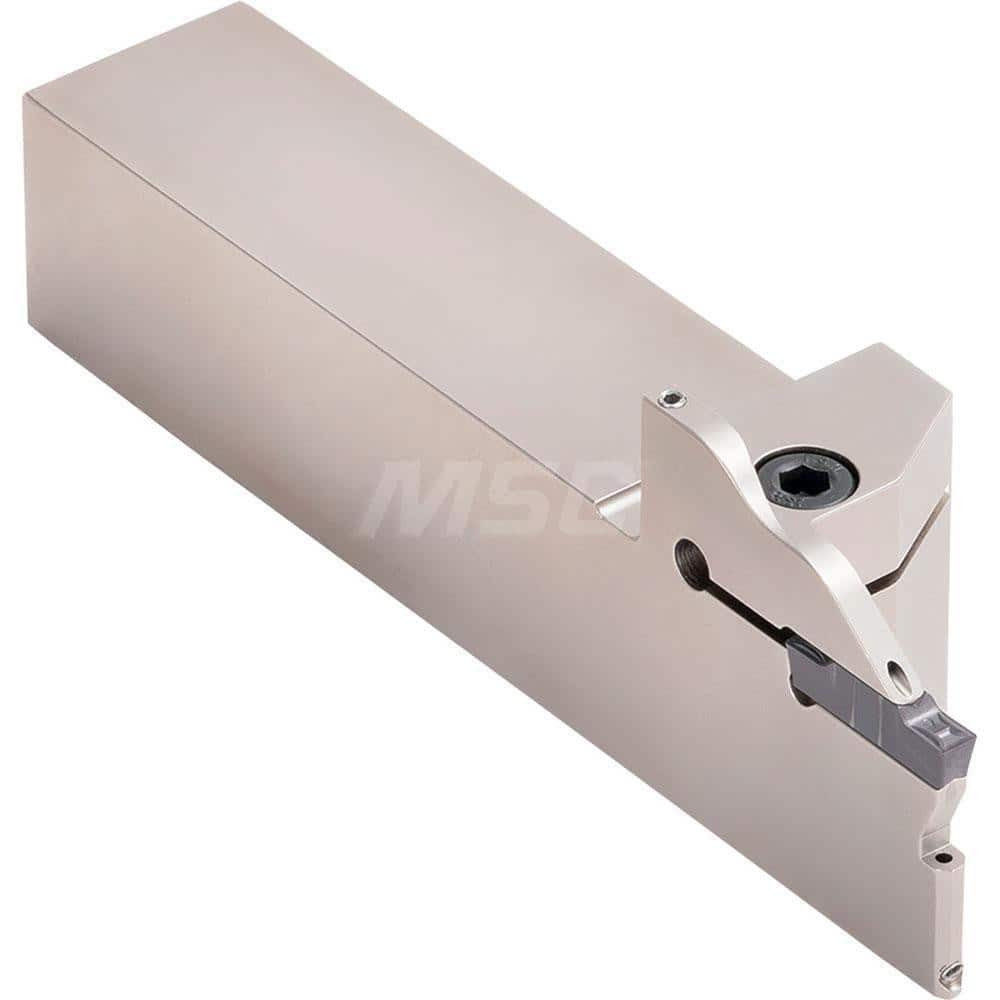 Kyocera THT05417 Indexable Grooving Toolholders; Internal or External: External ; Toolholder Type: Non-Face Grooving ; Hand of Holder: Left Hand ; Cutting Direction: Left Hand ; Maximum Depth of Cut (mm): 10.00 ; Minimum Groove Width (mm): 3.00