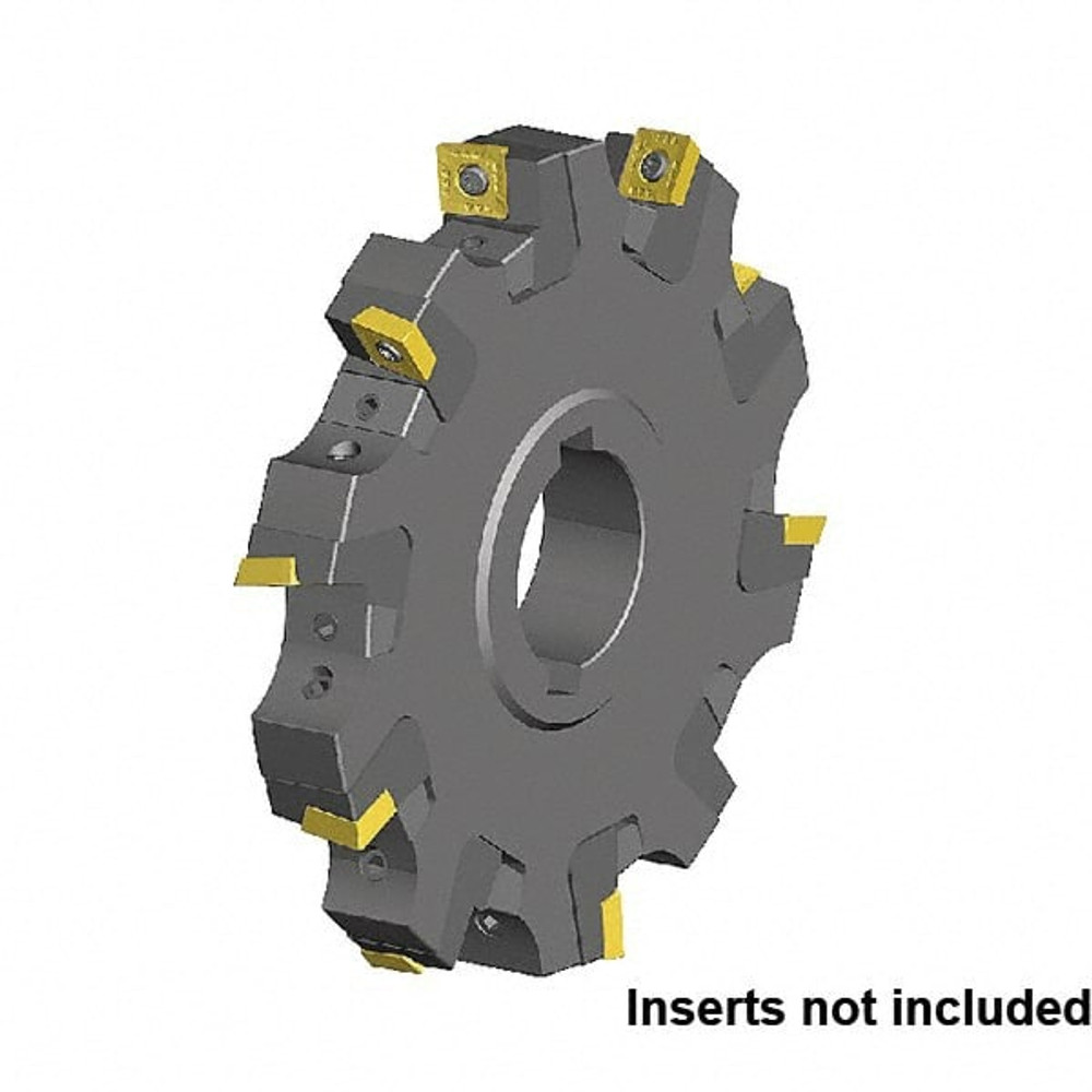 Kennametal 2443503 Indexable Slotting Cutter: 16 mm Cutting Width, 250 mm Cutter Dia, Arbor Hole Connection, 89.87 mm Max Depth of Cut, 50 mm Hole