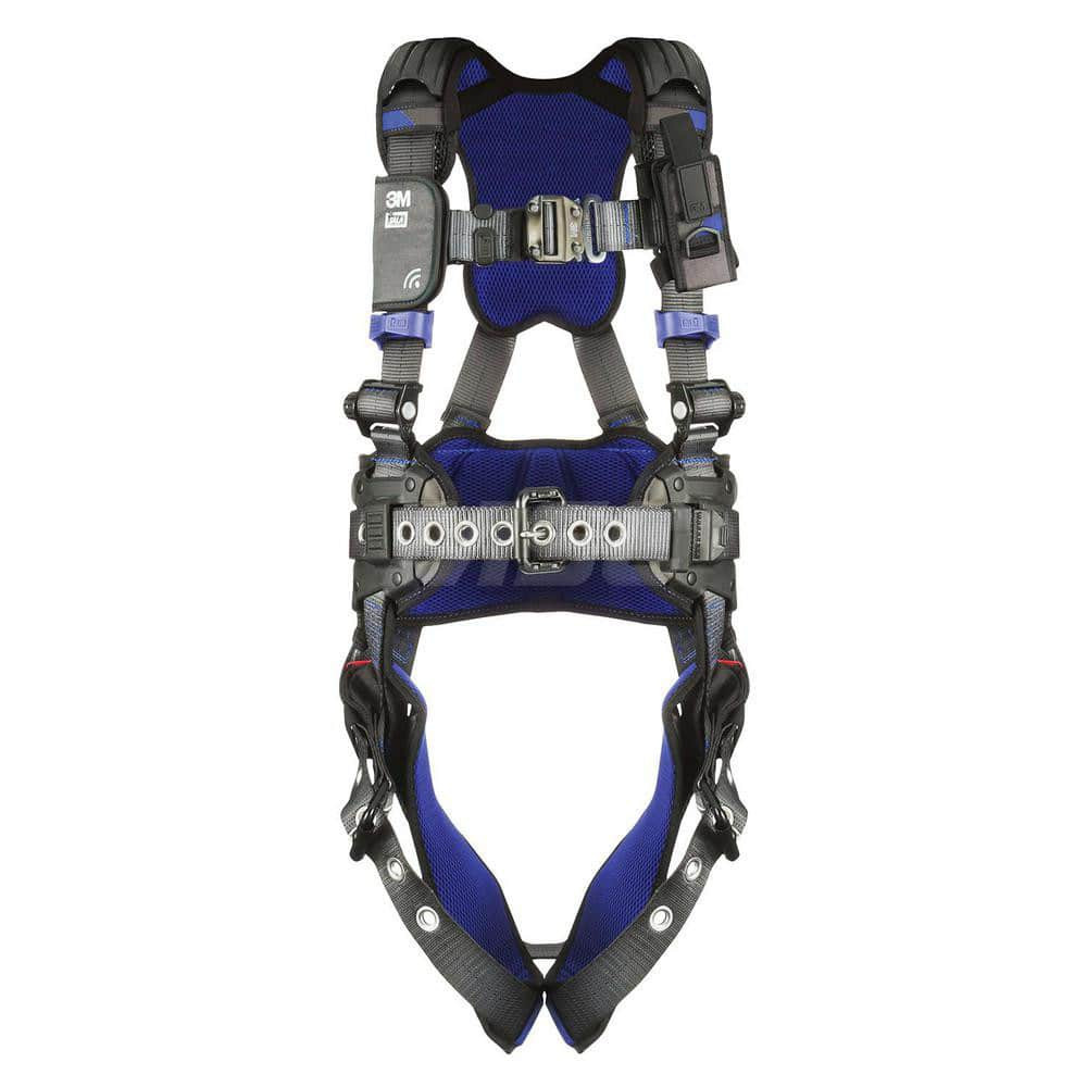 DBI-SALA 7012817961 Fall Protection Harnesses: 420 Lb, Construction Style, Size X-Large, For Construction, Back
