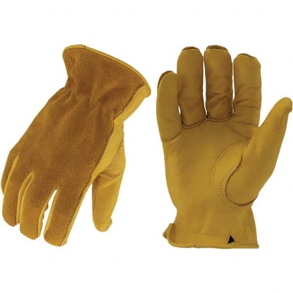 ironCLAD IEX-WHO-05-XL Cut-Resistant Gloves: Size X-Large, ANSI Puncture 3, Cowhide Leather Lined, Cowhide