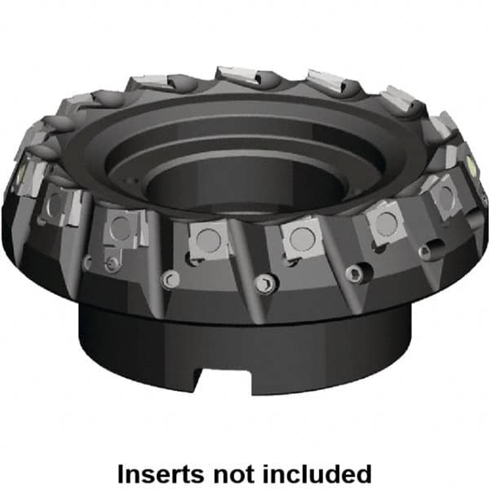 Kennametal 1501701 100mm Cut Diam, 32mm Arbor Hole, 5.9mm Max Depth of Cut, 20° Indexable Chamfer & Angle Face Mill