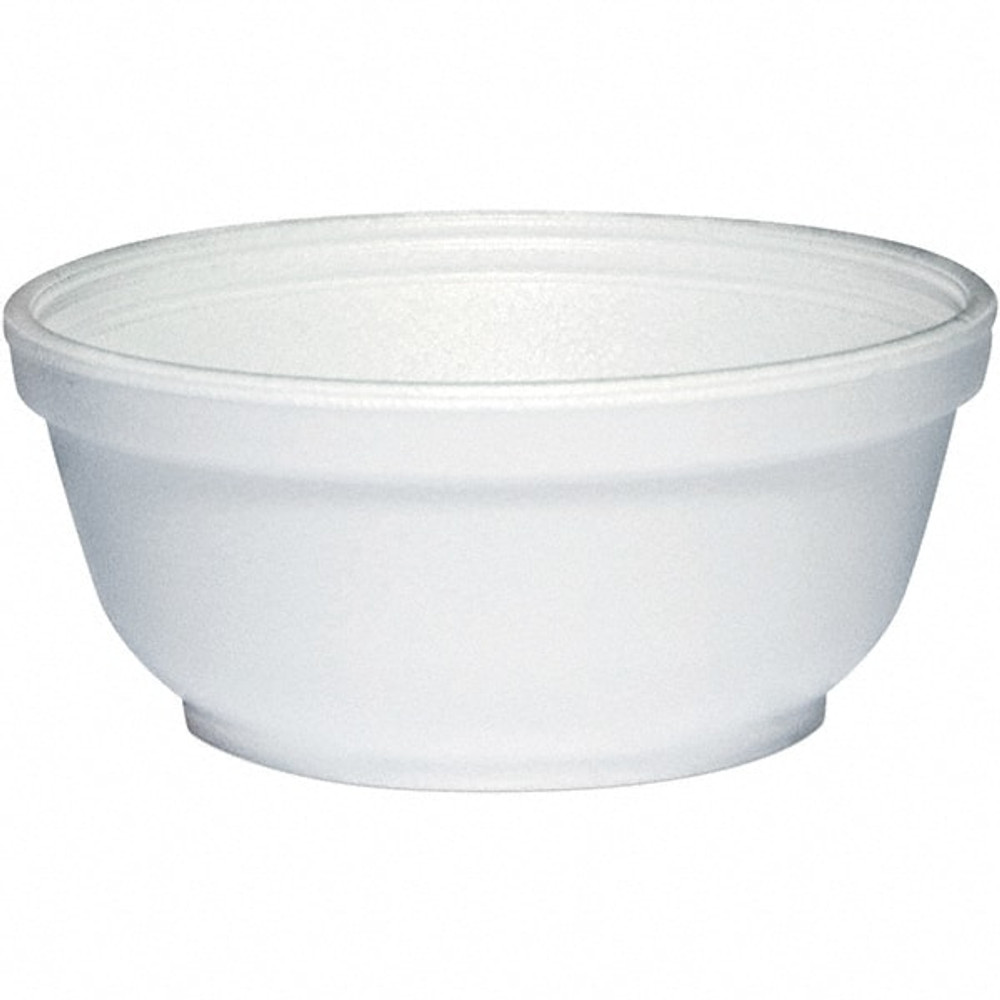 DART DCC8B20 Bowls: Foam, White