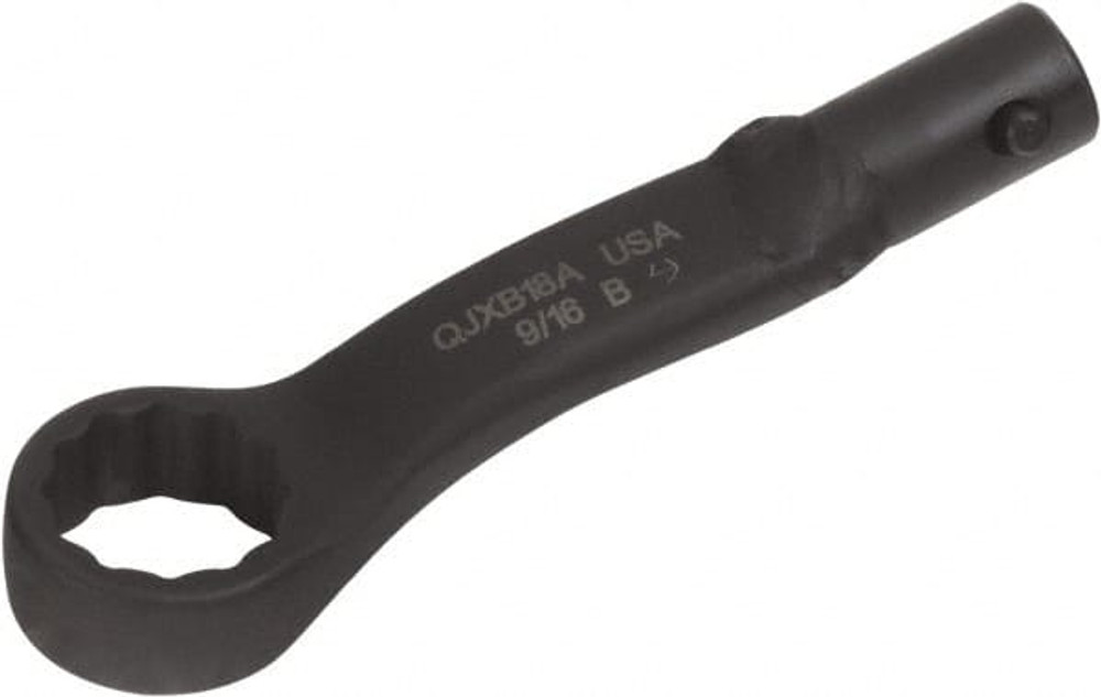 CDI TCQJXB20A 10 ° Offset Box End Torque Wrench Interchangeable Head: 5/8" Drive, 60 ft/lb Max Torque