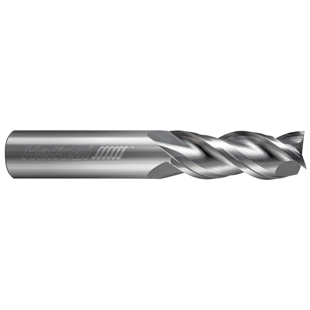 Helical Solutions 48235 Square End Mills; Mill Diameter (Inch): 3/8 ; Mill Diameter (Decimal Inch): 0.3750 ; Number Of Flutes: 3 ; End Mill Material: Solid Carbide ; End Type: Single ; Length of Cut (Inch): 1/2