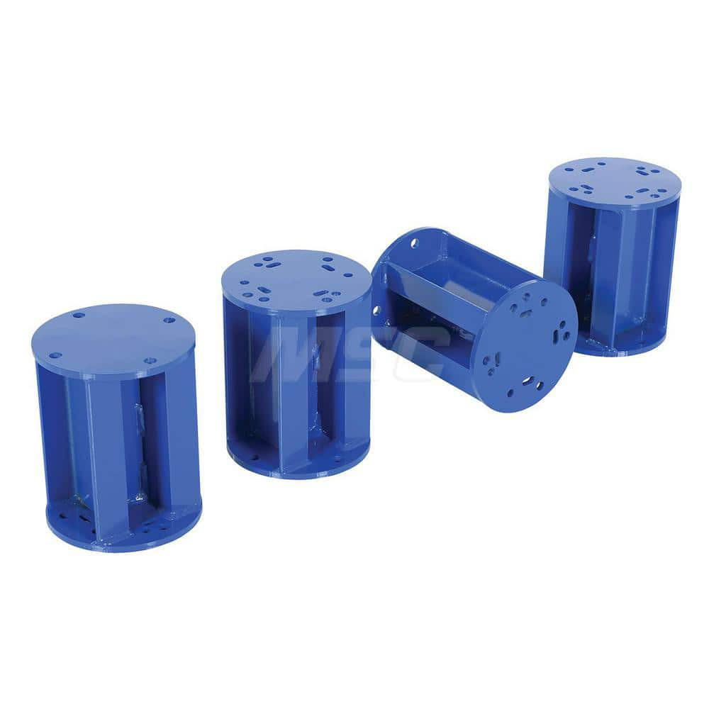 Vestil FHA-STLO-RF 4 Steel Stationary Legs Blue FHA