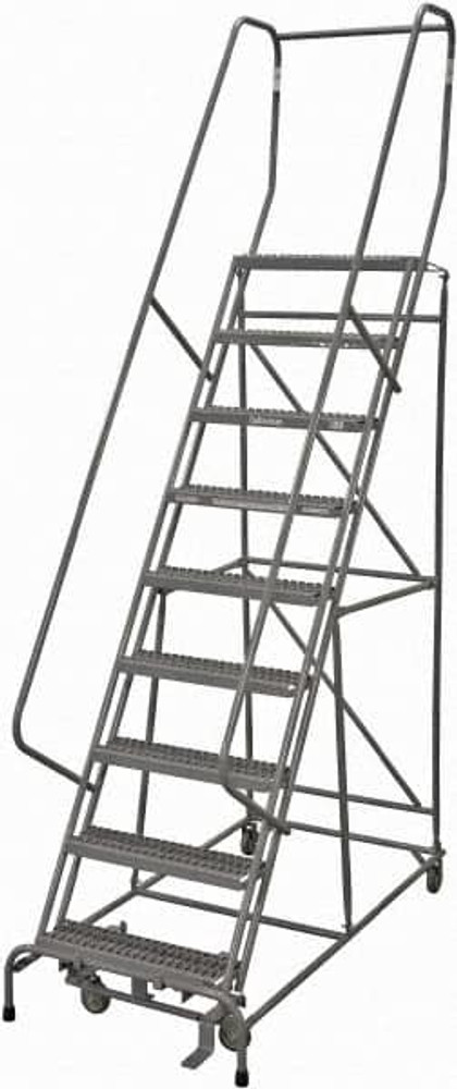 Cotterman D0460095-14 Steel Rolling Ladder: 9 Step