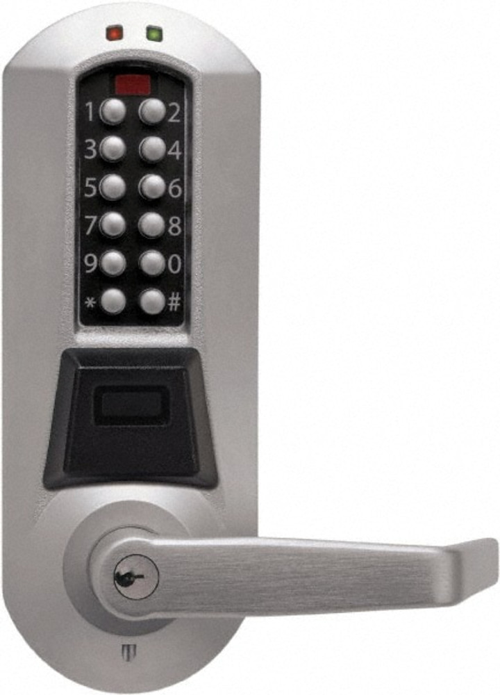 Kaba Access E5731XSWL-626-4 Combination Entry with Key Override Lever Lockset for 1-3/8 to 2-1/4" Thick Doors