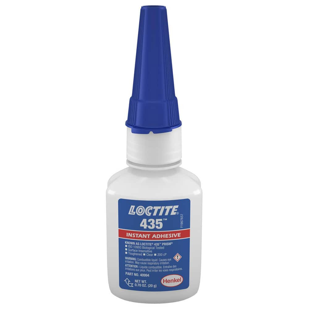 Loctite 840057 Adhesive Glue: 20 Gram Bottle, Clear