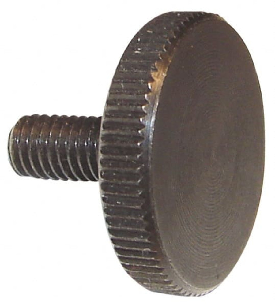 Morton Machine Works 523610040 C-1018 Steel Thumb Screw: M10 x 1.5, Knurled Head