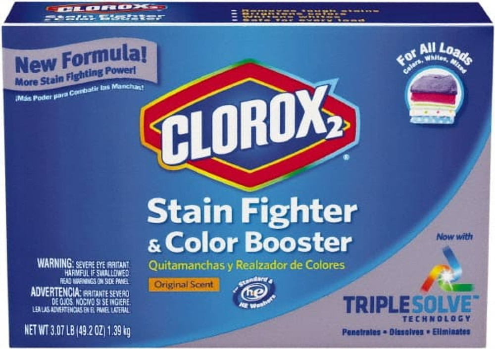 Clorox CLO03098 Laundry Detergent: Powder, 49.2 oz