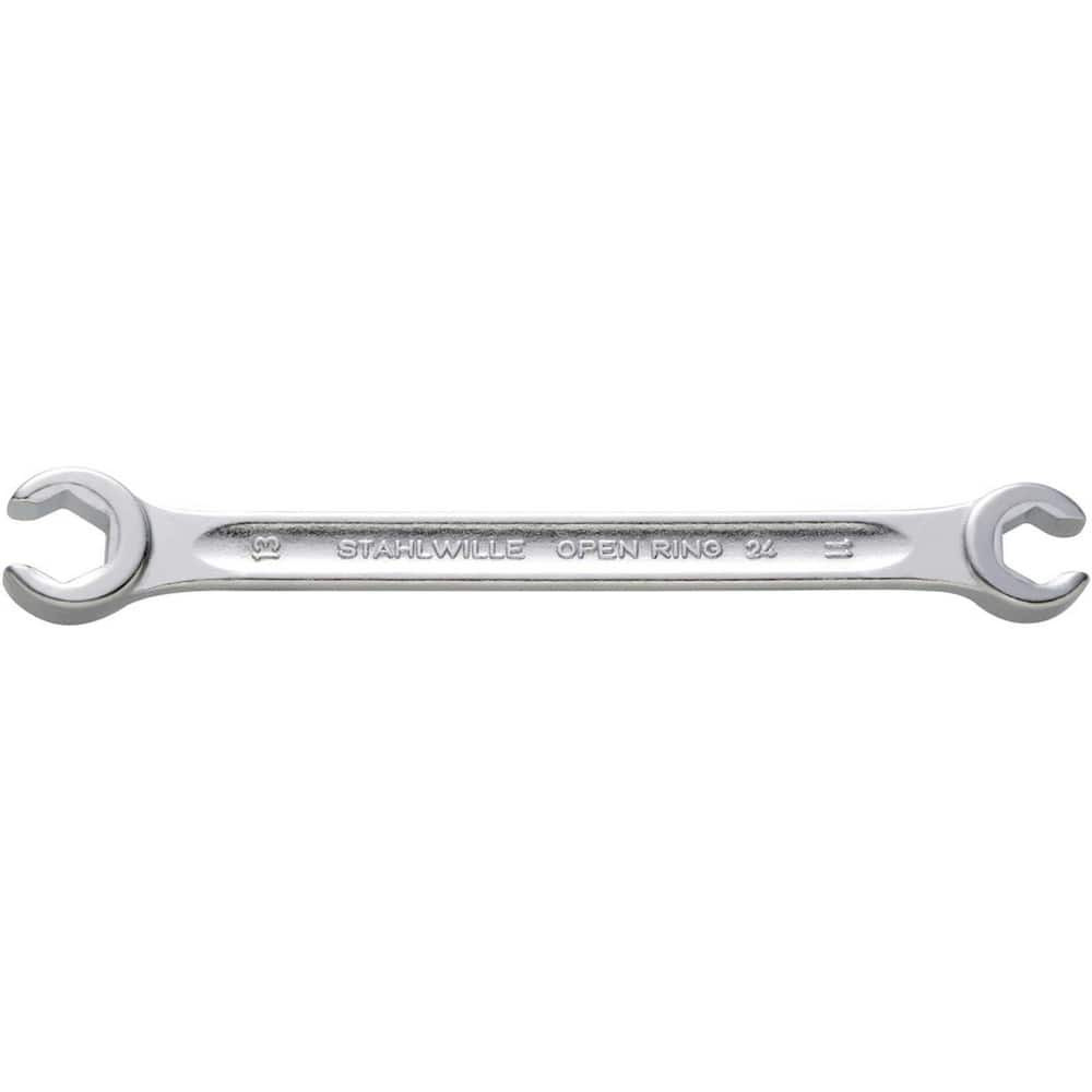 Stahlwille 41082736 Flare Nut Wrenches; Wrench Type: Open End ; Wrench Size: 27mm; 36 mm ; Double/Single End: Double ; Opening Type: 12-Point Flare Nut ; Material: Steel ; Finish: Chrome-Plated