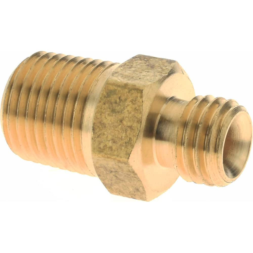 CerroBrass P-68A-2A Compression Tube Connector: 1/8" Thread, Compression x MNPT