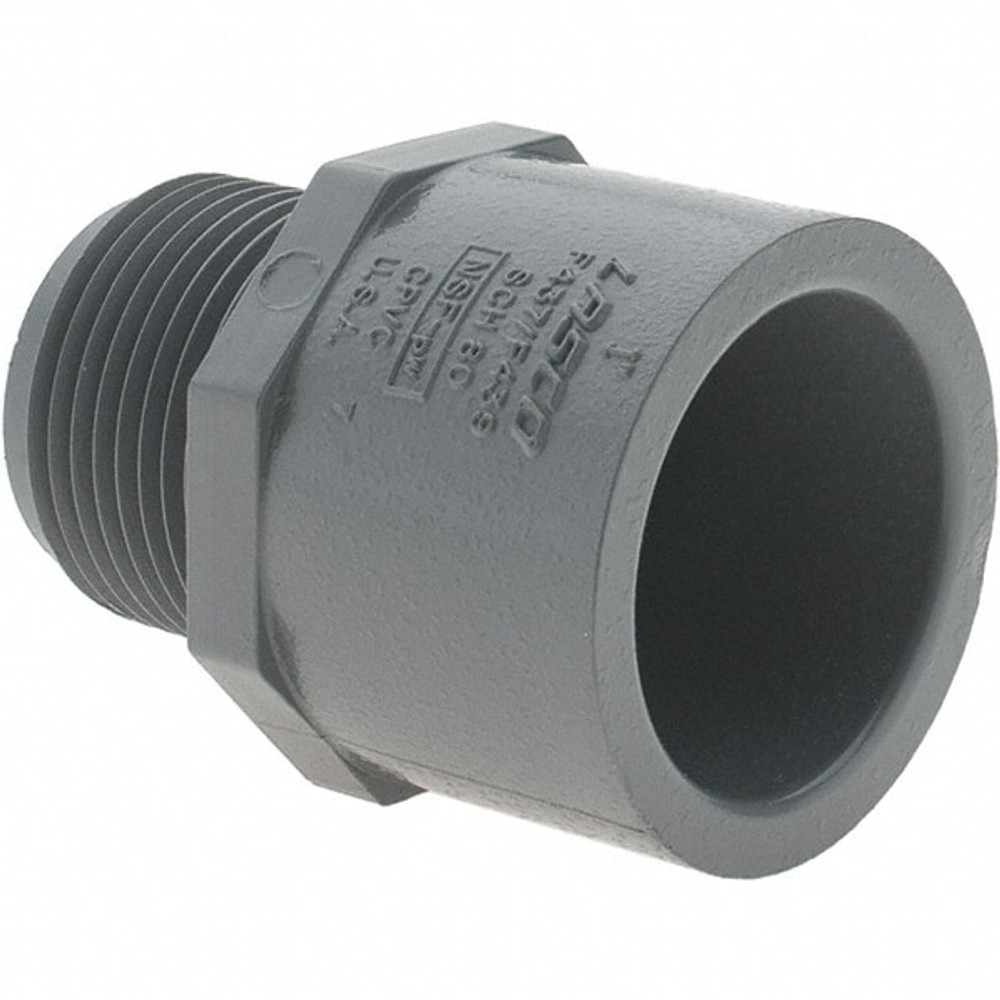 Value Collection BD-16711 1" CPVC Plastic Pipe Male Adapter