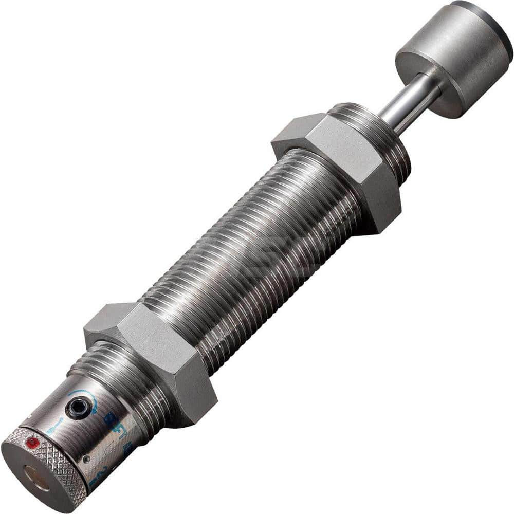 Bansbach, EasyLift FWM-F2725FBD-C Standard-Duty Shock Absorber: 8 mm Rod Dia, 37 mm OD, 25 mm Stroke, M27 x 1.5 Thread