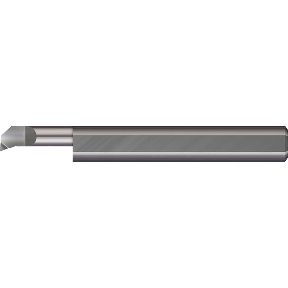 Micro 100 PBT2-140500 Boring Bar: 0.152" Min Bore, 1/2" Max Depth, Right Hand Cut, Solid Carbide